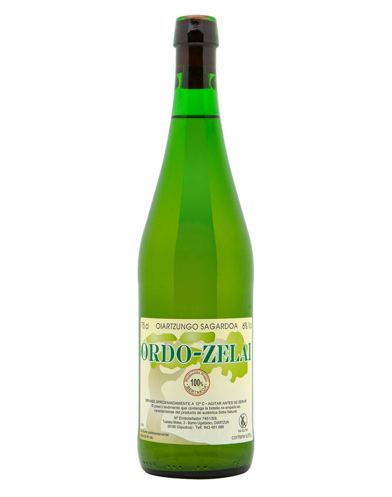 comprar Sidra Natural Ordo-Zelai